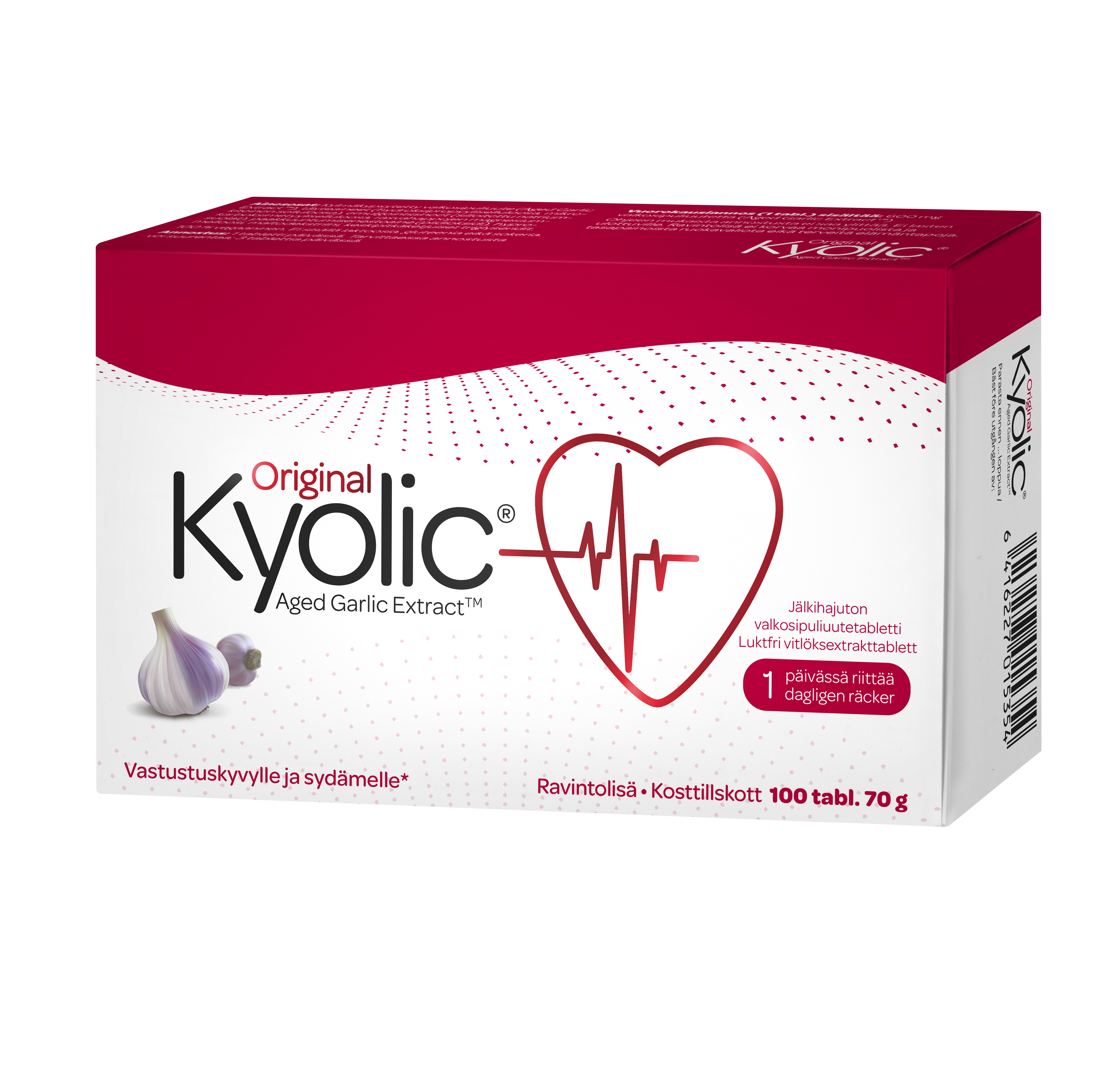 Kyolic -valkosipulitabletit, 70 g