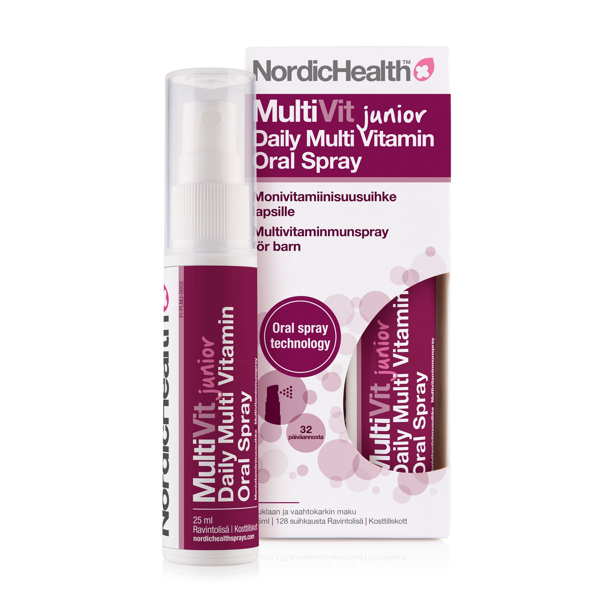 MultiVit monivitamiinisuihke lapsille (MultiVit Junior), 25 ml