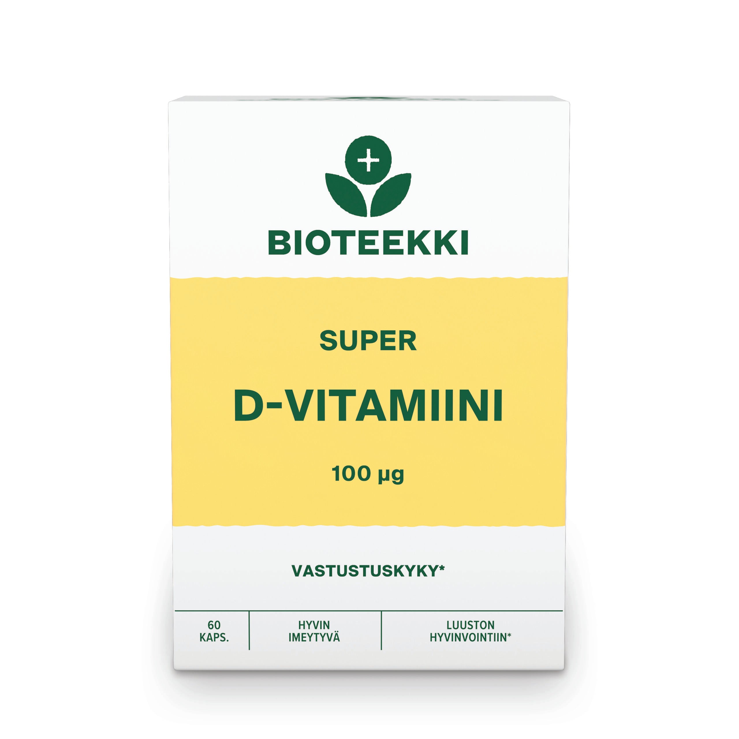 Super D-vitamiini, 100 μg, 25 g