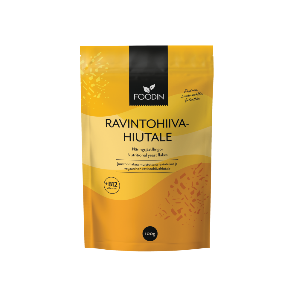 Ravintohiivahiutale + B12 (oluthiivahiutale), 100 g