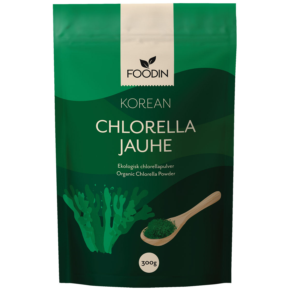 Foodin Korean Chlorella-jauhe, 300 g