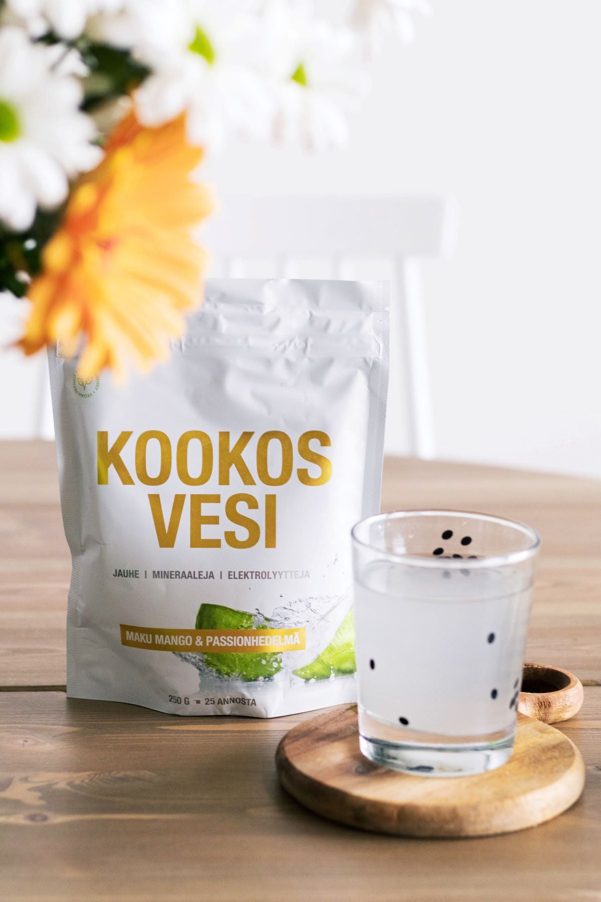 Kookosvesijauhe mango-passion, 250 g