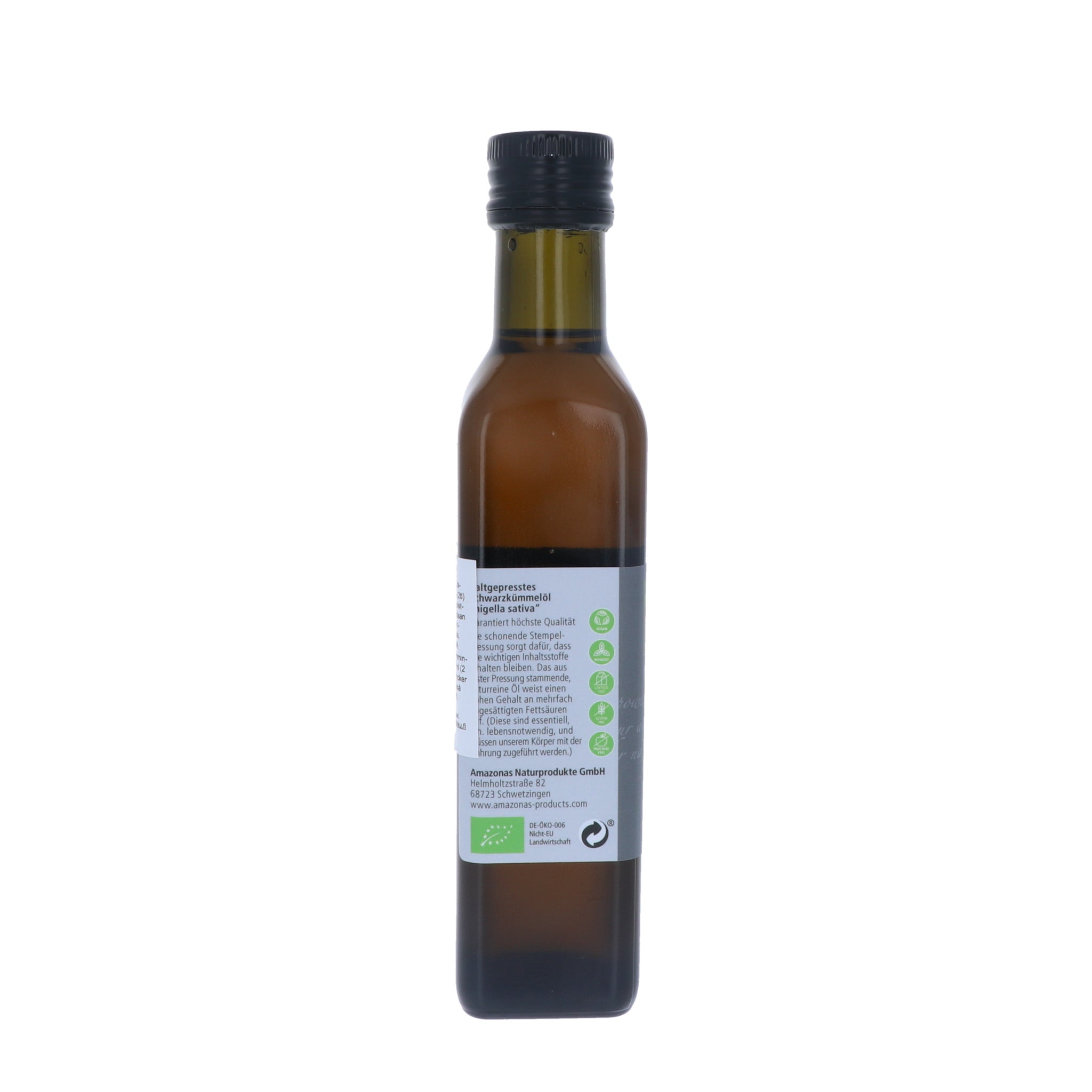 Mustakuminaöljy, säästöpakkaus (Nigella sativa)  (ryytineidonsiemenöljy), 250 ml