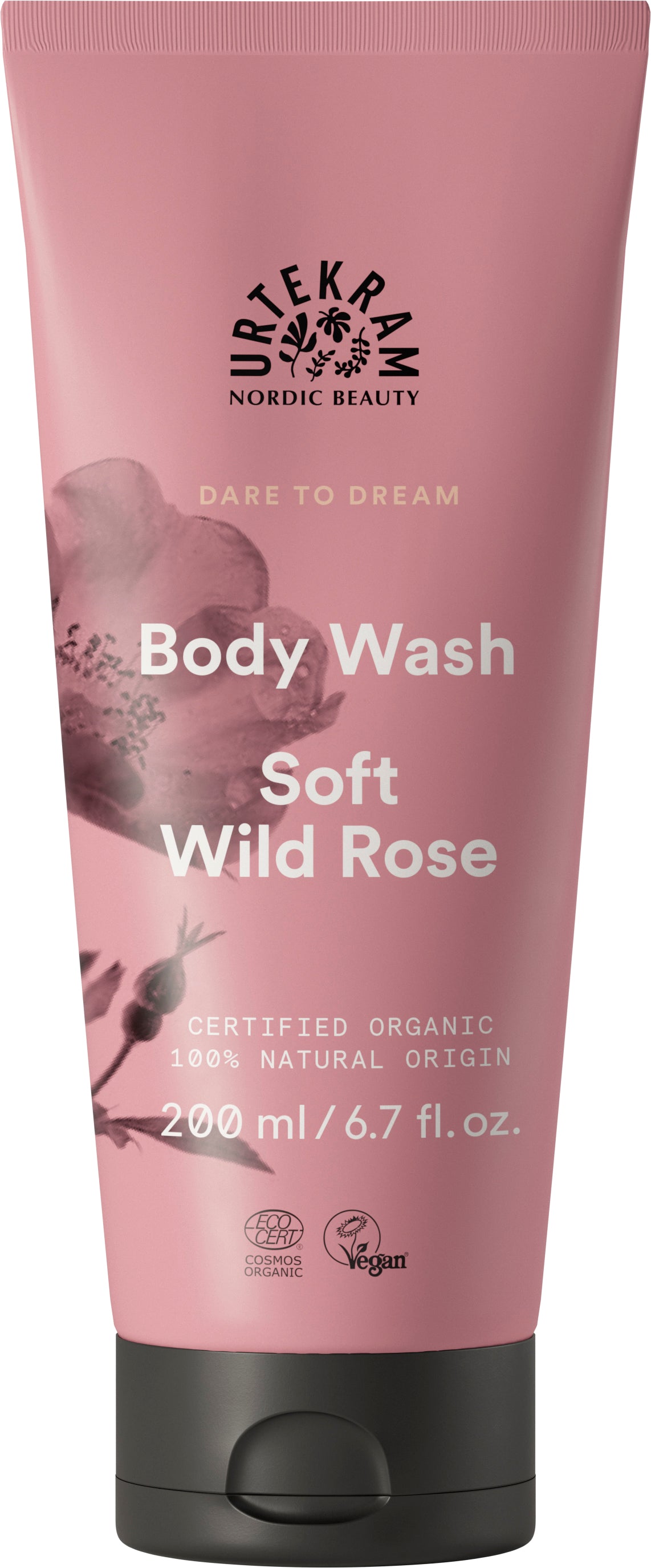 Ruusu-suihkusaippua, Soft Wild Rose, 200 ml