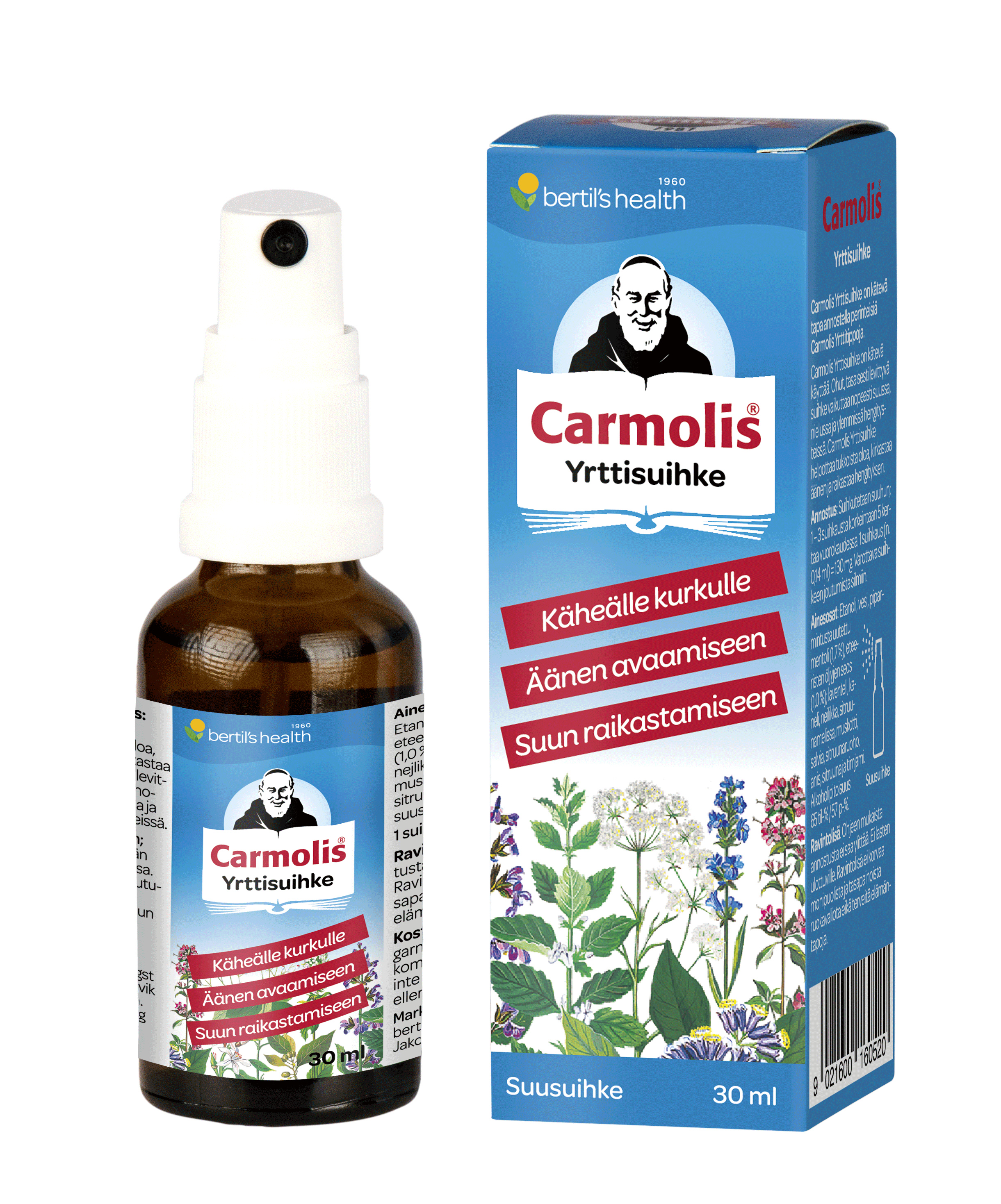 Carmolis-suusuihke, 30 ml